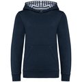 Sudadera infantil con capucha Azul / Blanco 12/14 ans