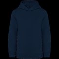 Sudadera infantil sin cremallera y con capucha Azul 10/12 ans