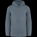 Sudadera infantil sin cremallera y con capucha Gris 10/12 ans