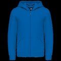 Sudadera infantil con cremallera y capucha Light Royal Blue 8/10 ans