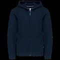 Sudadera infantil con cremallera y capucha Navy 6/8 ans