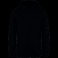 Sudadera infantil sin cremallera y con capucha Negro 12/14 ans