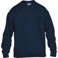 Sudadera infantil cuello redondo Navy S