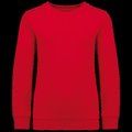 Sudadera infantil felpa perchada ajustada Red 8/10 ans