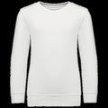 Sudadera infantil felpa perchada ajustada White 8/10 ans