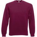 Sudadera manga raglán Burgundy XL