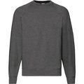 Sudadera manga raglán Dark Heather Grey XXL