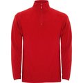 Sudadera Micropolar y Cuello Cremallera Rojo 11/12