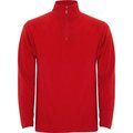 Sudadera Micropolar y Cuello Cremallera Rojo M