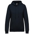 Sudadera de mujer con capucha y bolsillos Azul L