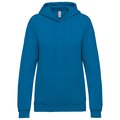 Sudadera de mujer con capucha y bolsillos Azul S