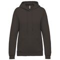 Sudadera de mujer con capucha y bolsillos DARK GREY S