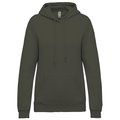 Sudadera de mujer con capucha y bolsillos Dark Khaki M