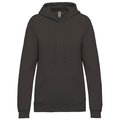 Sudadera de mujer con capucha y bolsillos Gris S