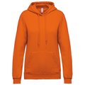 Sudadera de mujer con capucha y bolsillos Naranja S