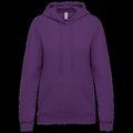 Sudadera de mujer con capucha y bolsillos Purple XS