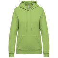 Sudadera de mujer con capucha y bolsillos Verde L