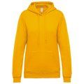 Sudadera de mujer con capucha y bolsillos Yellow XS