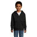 Sudadera Niño con Capucha 260g Negro XXL