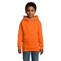 Sudadera Niño Capucha 280g Naranja L