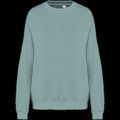 Sudadera oversize algodón orgánico Unisex Washed Jade Green XL