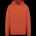 Sudadera oversize con capucha unisex Burnt Brick S