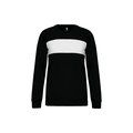 Sudadera de poliéster Black / White M