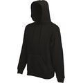 Sudadera Premium capucha con cordones Black L