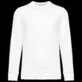 Sudadera reciclada básica White 5XL