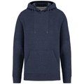 Sudadera reciclada con capucha unisex Recycled Navy Heather XS