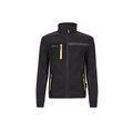 Sudadera reciclada con cremallera Black Carbon 3XL