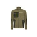 Sudadera reciclada con cremallera Burnt Olive 4XL