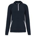 Sudadera sport con capucha unisex Navy 3XL