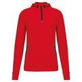 Sudadera sport con capucha unisex Red XXL