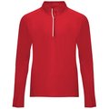 Sudadera técnica de manga larga Rojo XL