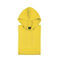 Sudadera técnica niños con capucha 100% poliéster Amarillo 4-5