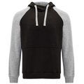 Sudadera unisex bicolor NEGRO/GRIS VIGORÉ 11/12