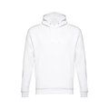 Sudadera Unisex con Bolsillo y Capucha Blanco XS