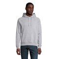 Sudadera Unisex con Capucha 280g Gris Melange 2 3XL