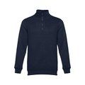 Sudadera unisex con cremallera Azul Marino S