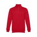 Sudadera unisex con cremallera Rojo M