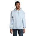 Sudadera Unisex Eco con Capucha Azul Crema S