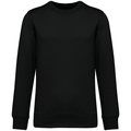 Sudadera unisex hombros caídos Black XXL