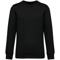 Sudadera unisex hombros caídos Negro S