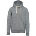 Sudadera vintage con capucha Slub Grey Heather L