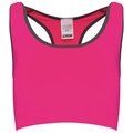 Sujetador deporte sin costuras Fluorescent  Pink / Storm Grey XL/XXL