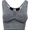 Sujetador deportivo ajustable Storm Grey Melange L/XL