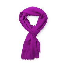 Suave foulard en variados colores Fucsia