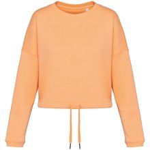 Sudadera algodón orgánico oversize Apricot XS