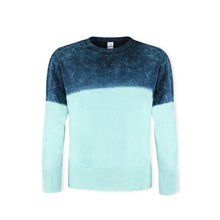 Sudadera Bicolor Unisex Azul XS